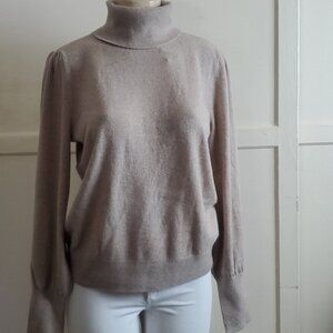 NWT Lauren Ralph Lauren Black Label Washable100% CASHMERE Turtleneck Sweater XL
